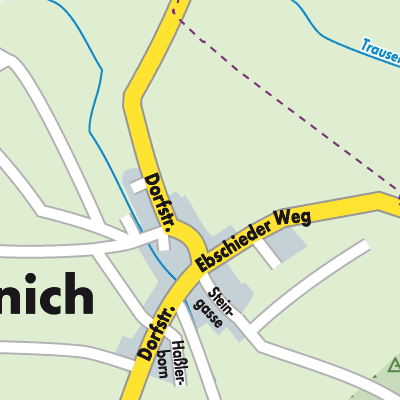 Stadtplan Hollnich