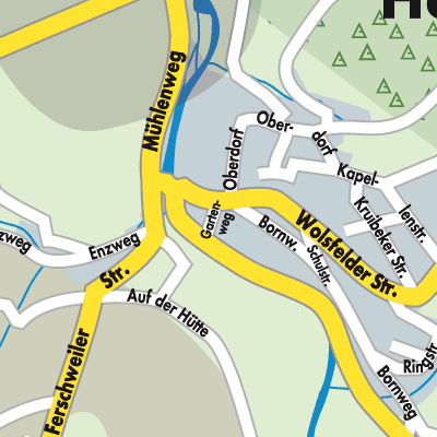Stadtplan Holsthum