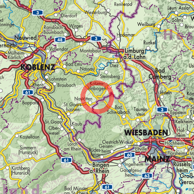 Landkarte Holzhausen an der Haide