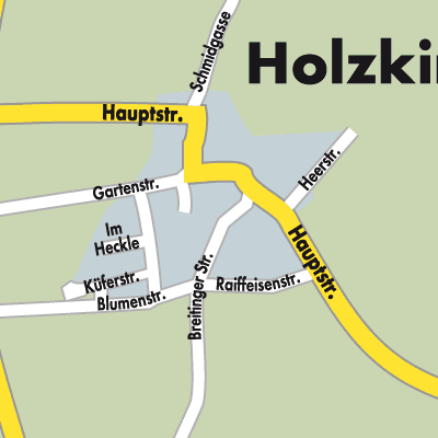 Stadtplan Holzkirch