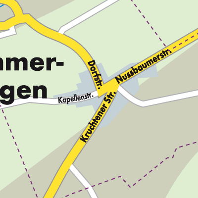 Stadtplan Hommerdingen