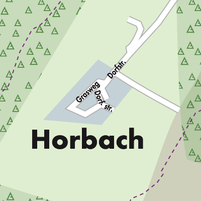 Stadtplan Horbach