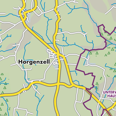 Übersichtsplan Horgenzell