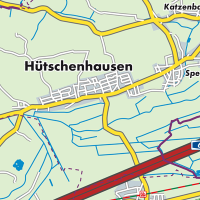Übersichtsplan Hütschenhausen