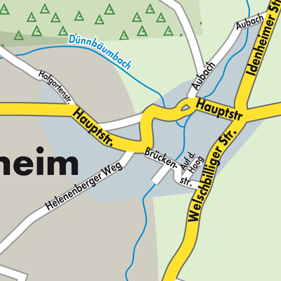Stadtplan Idesheim