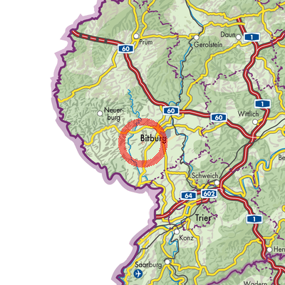 Landkarte Ingendorf