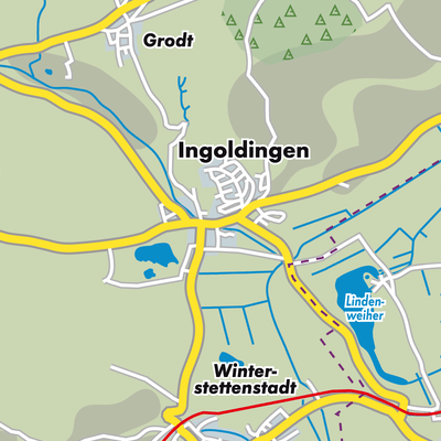 Übersichtsplan Ingoldingen