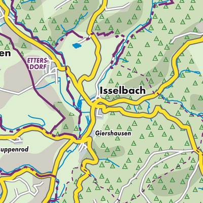 Übersichtsplan Isselbach