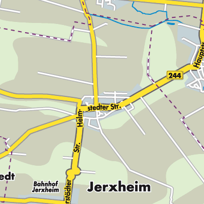 Übersichtsplan Jerxheim