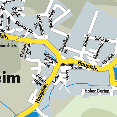 Stadtplan Kaisheim