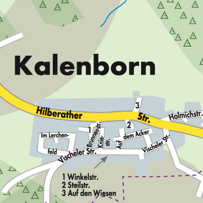 Stadtplan Kalenborn