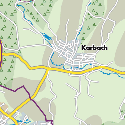 Übersichtsplan Karbach