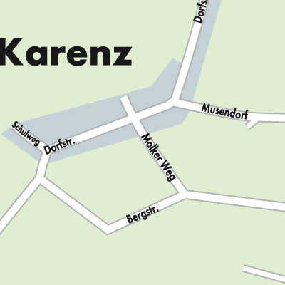 Stadtplan Karenz