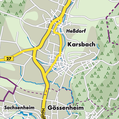 Übersichtsplan Karsbach