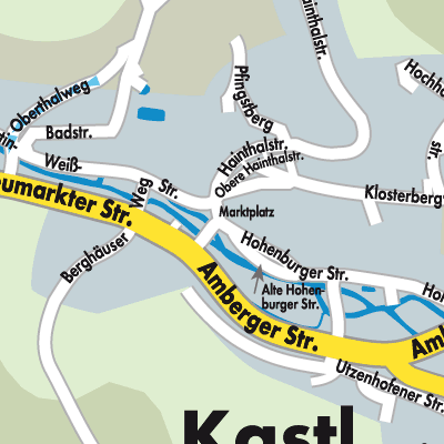 Stadtplan Kastl