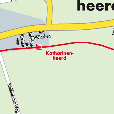 Stadtplan Katharinenheerd