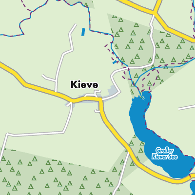 Übersichtsplan Kieve