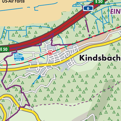 Übersichtsplan Kindsbach