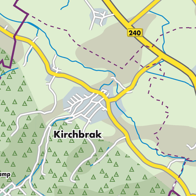 Übersichtsplan Kirchbrak