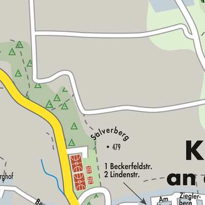 Stadtplan Kirchdorf an der Amper