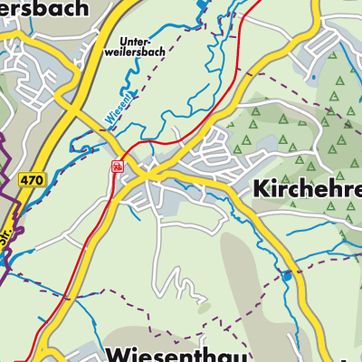 Übersichtsplan Kirchehrenbach
