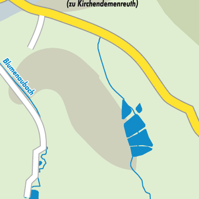 Stadtplan Kirchendemenreuth