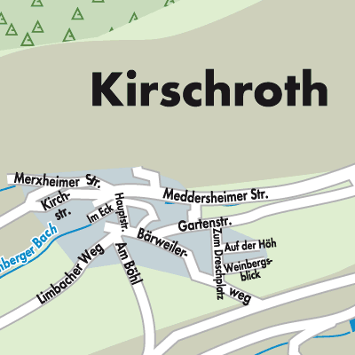 Stadtplan Kirschroth