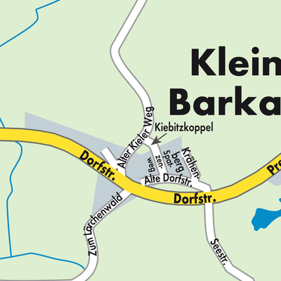 Stadtplan Klein Barkau
