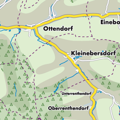 Übersichtsplan Kleinebersdorf