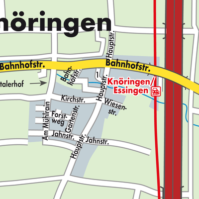 Stadtplan Knöringen