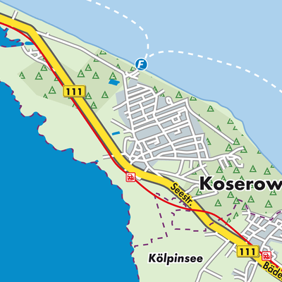 Übersichtsplan Koserow