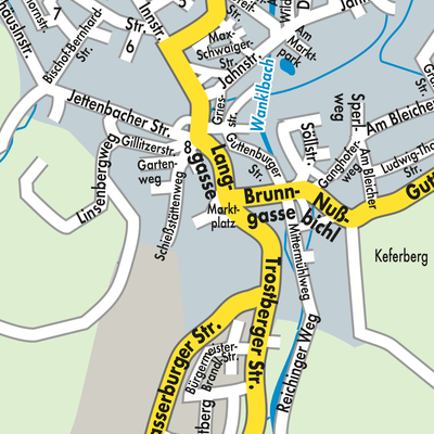 Stadtplan Kraiburg