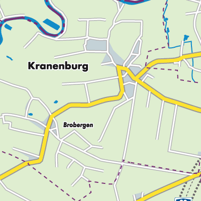 Übersichtsplan Kranenburg