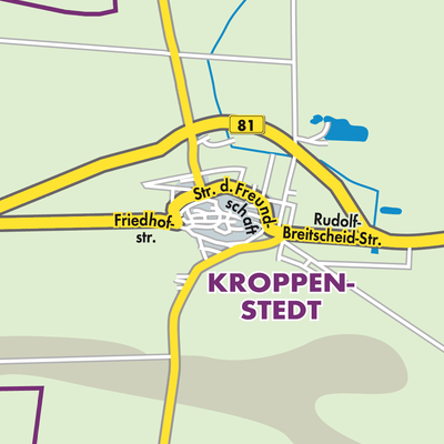 Übersichtsplan Kroppenstedt