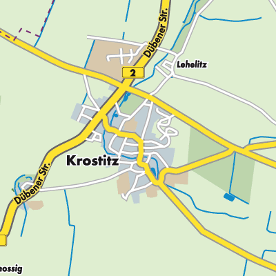 Übersichtsplan Krostitz