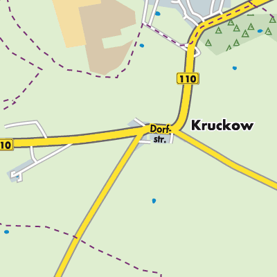 Übersichtsplan Kruckow
