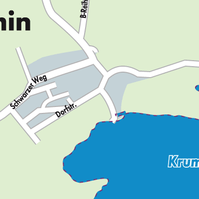 Stadtplan Krummin