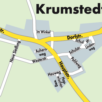 Stadtplan Krumstedt