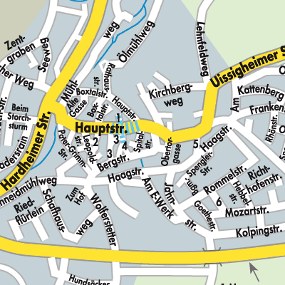 Stadtplan Külsheim