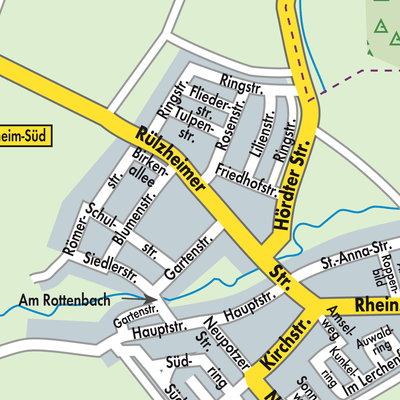 Stadtplan Kuhardt