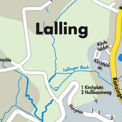 Stadtplan Lalling
