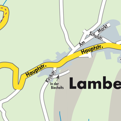 Stadtplan Lambertsberg
