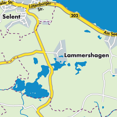 Übersichtsplan Lammershagen