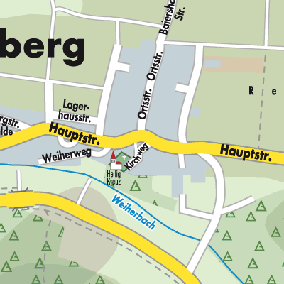 Stadtplan Landensberg