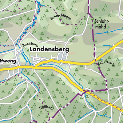 Übersichtsplan Landensberg