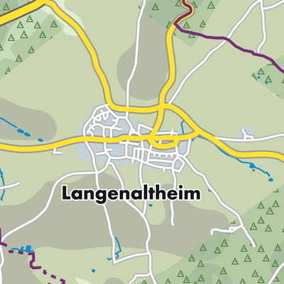 Übersichtsplan Langenaltheim
