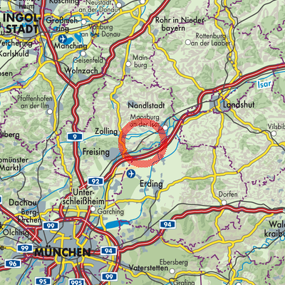 Landkarte Langenbach