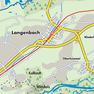 Übersichtsplan Langenbach