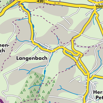 Übersichtsplan Langenbach