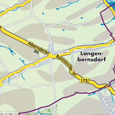 Übersichtsplan Langenbernsdorf